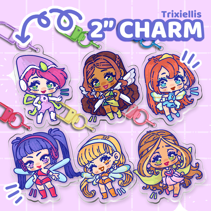 Winx Charm Set