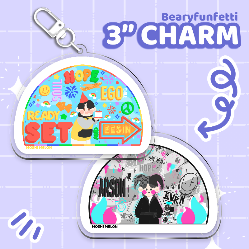 BTS Borahae Charms