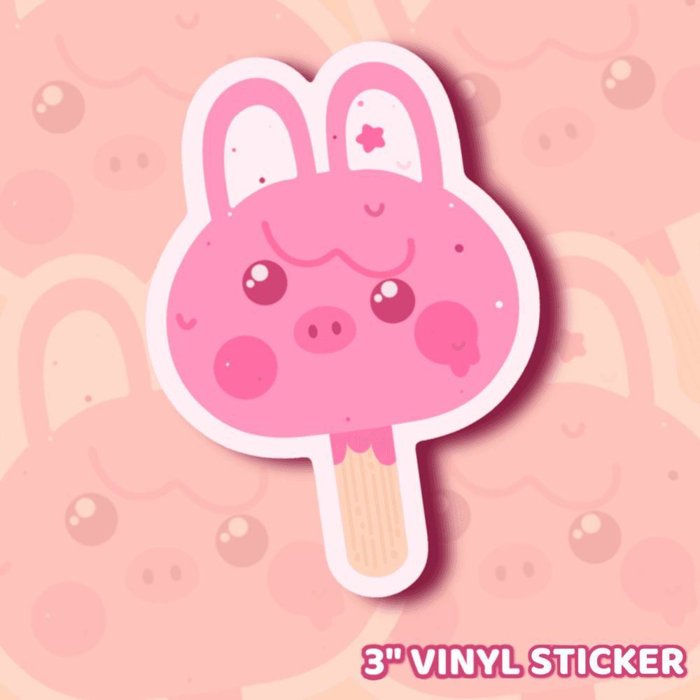 Dwaekki Road Sticker - Sweet & Silly Vinyl Sticker – Moshi Melon