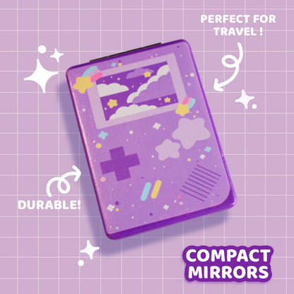 Pastel Gamer Compact Mirror