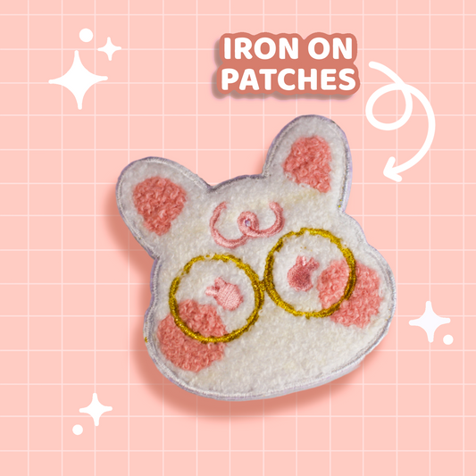 Bunny Chenille Patch
