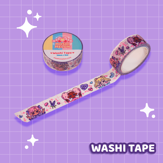 Baby Girls Washi Tape - Moshi Melon
