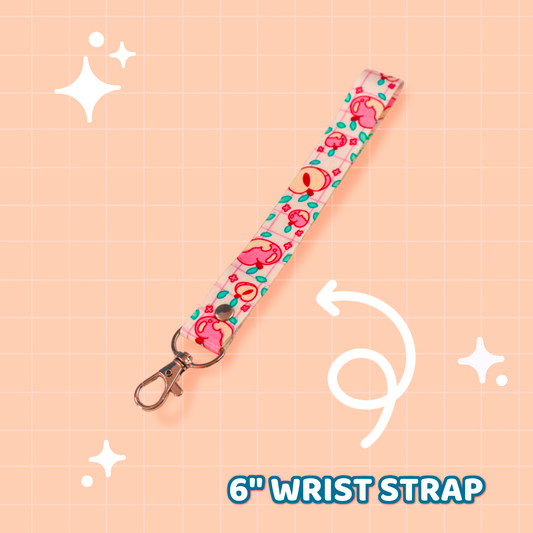 Peach Wrist Strap
