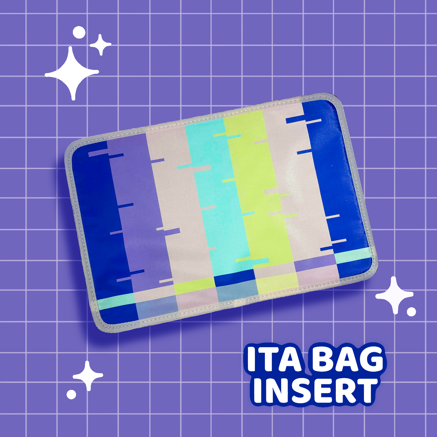 TV Ita Bag Inserts Batch 1 in colorful design for organizing anime pins.