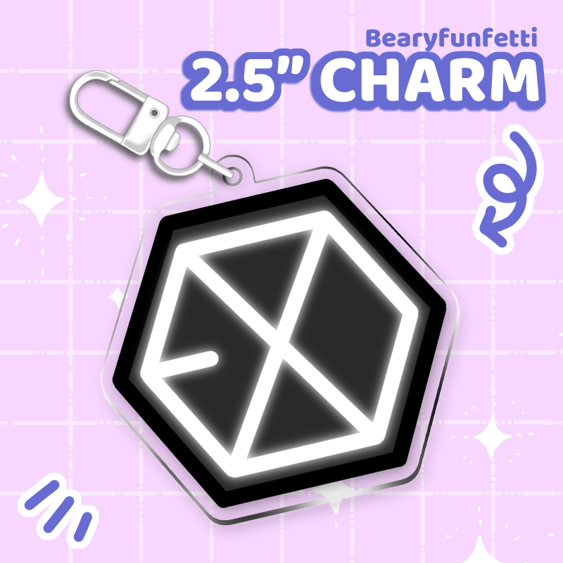 Kpop Lightstick Charms Set 1