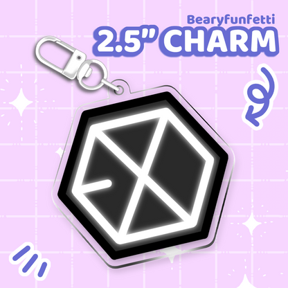 Kpop Lightstick Charms Set 1