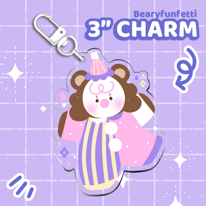 Bear Clown Charms