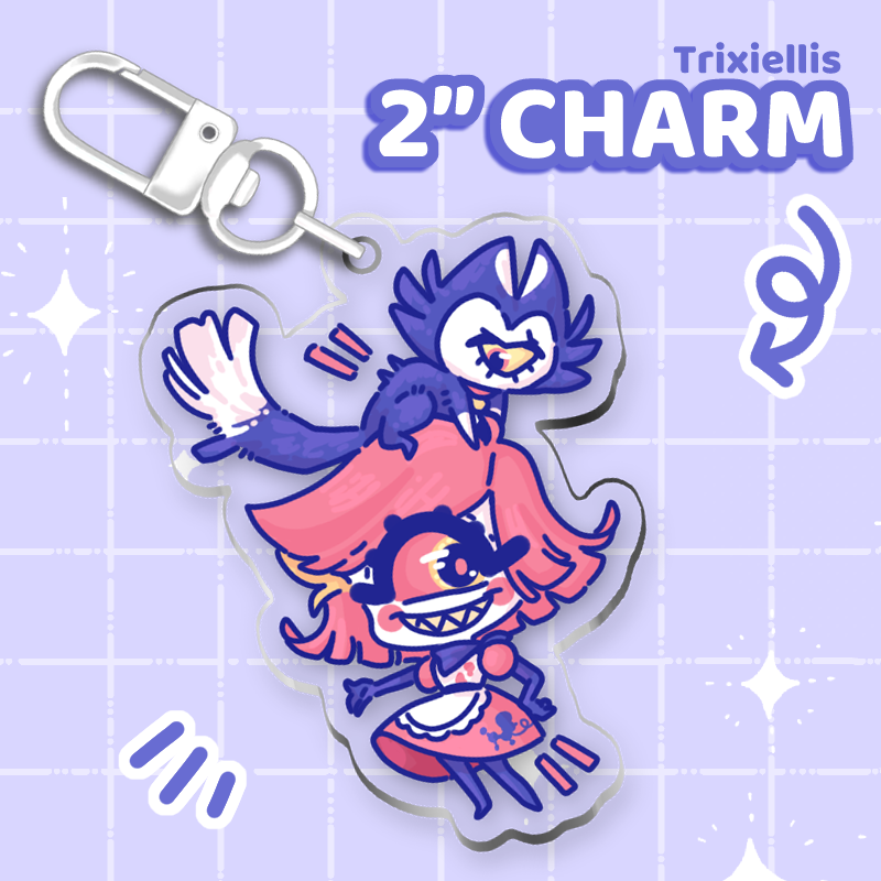 Hazbin Hotel Charm Set