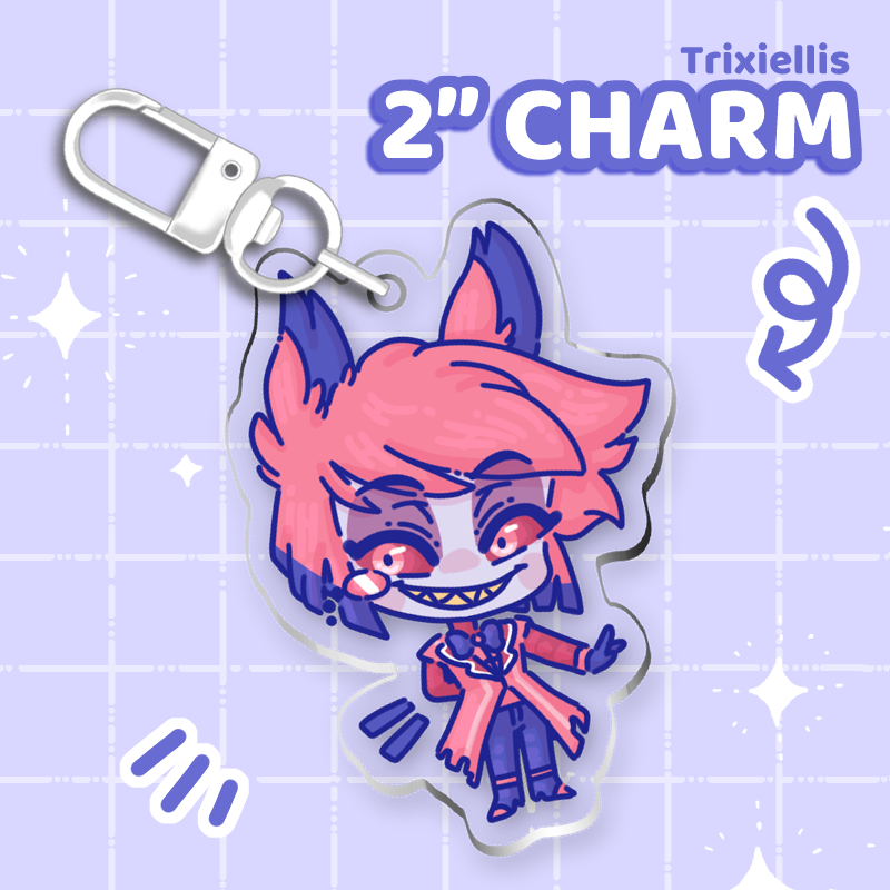 Hazbin Hotel Charm Set