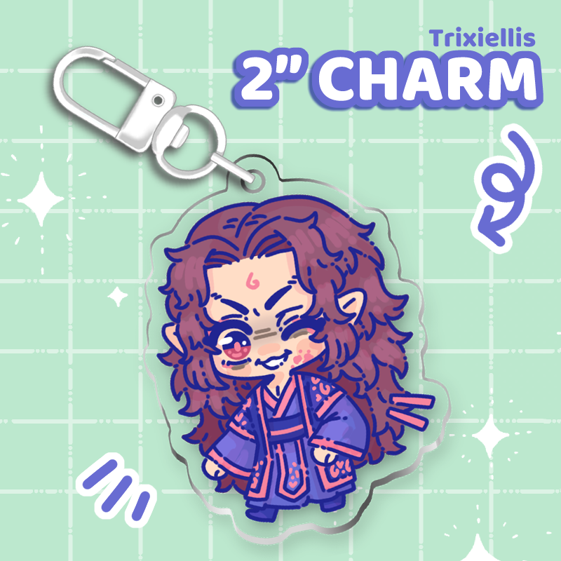 Scum Villain Charm Set