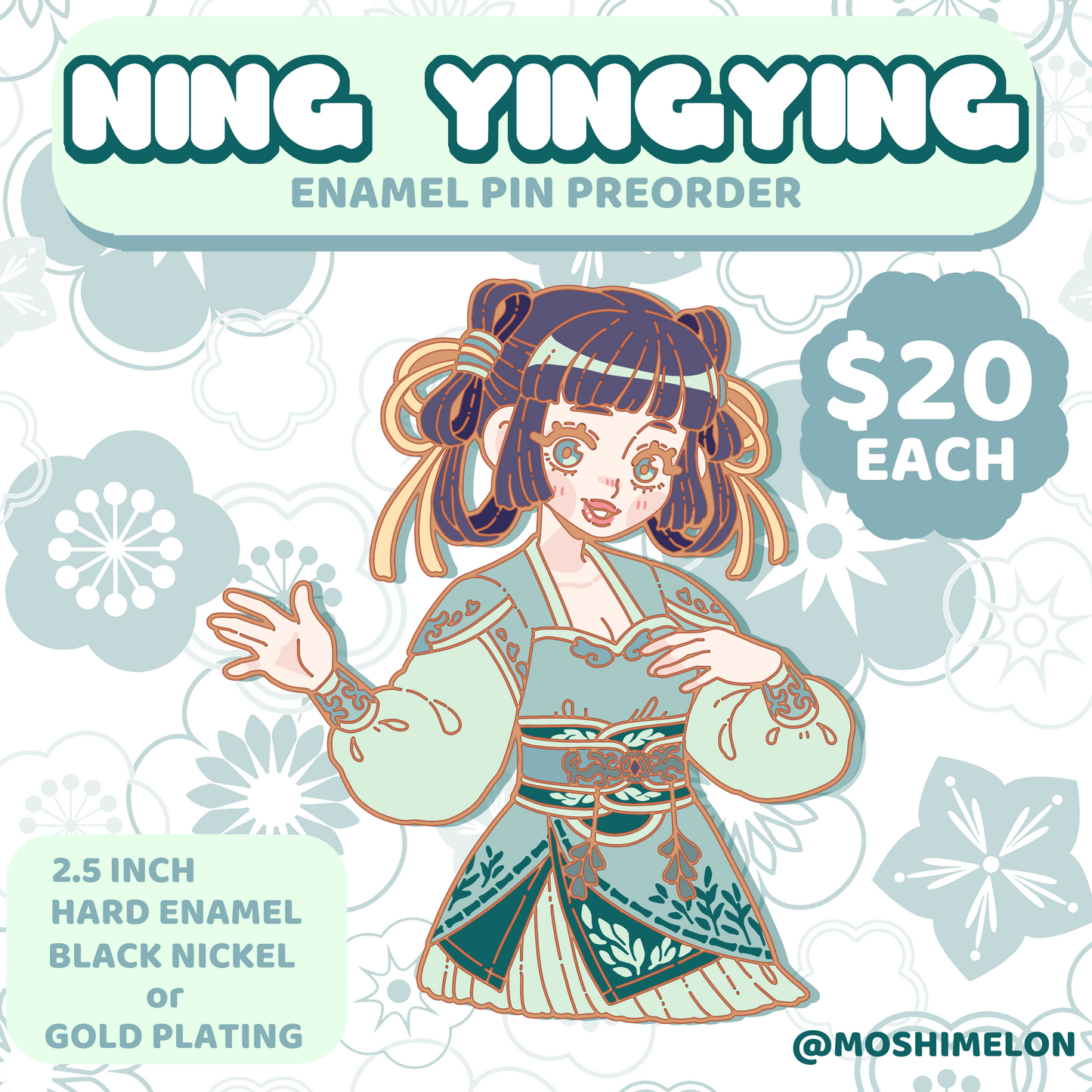 [PREORDER] Ning Yingying Pin