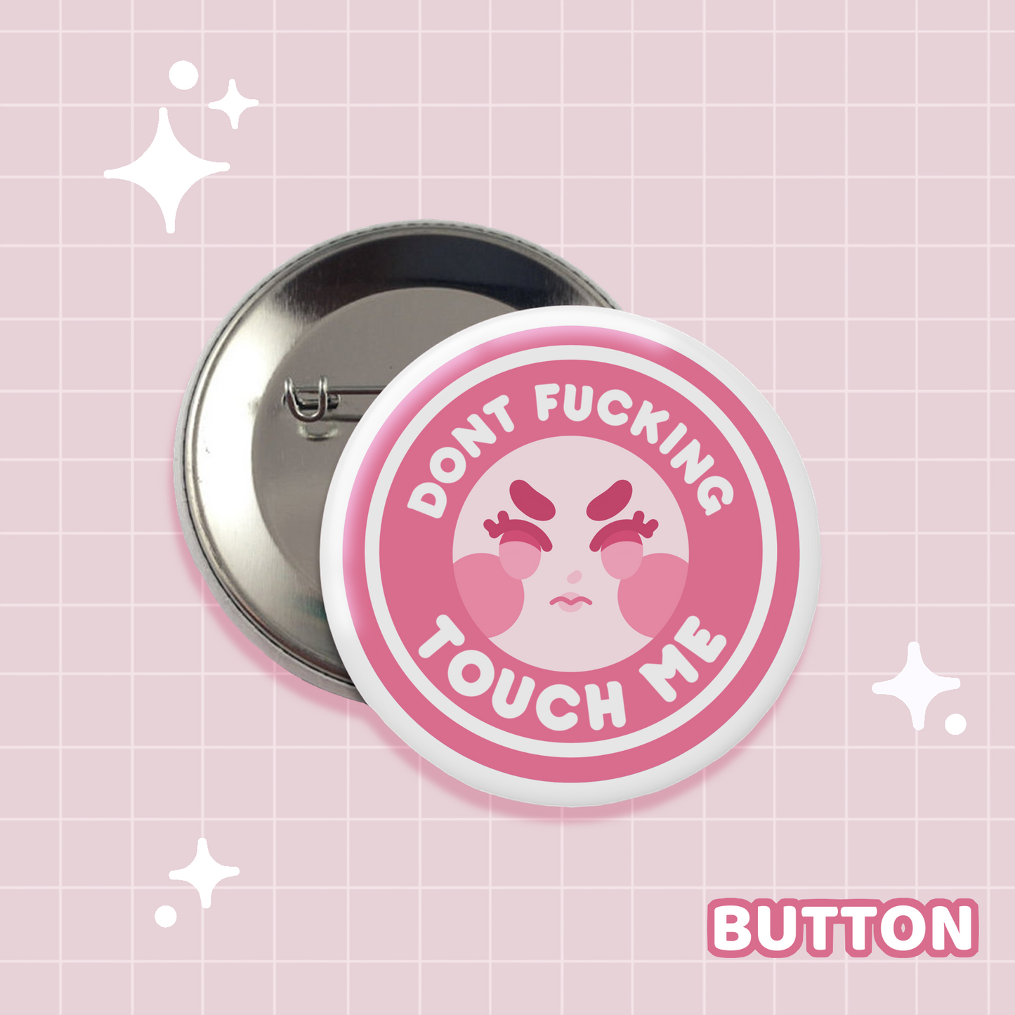 Don't Touch Me Button